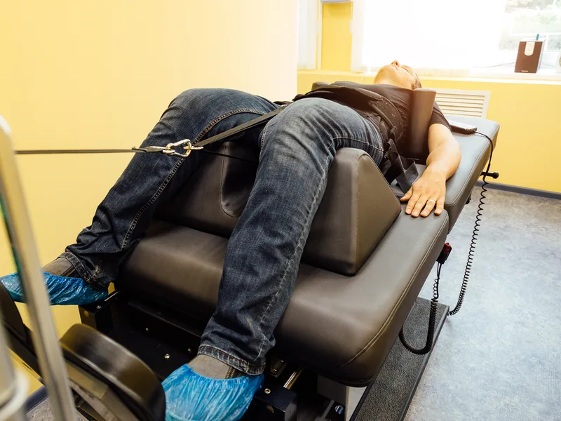 Flexion-Distraction at Northern Roots Family Spinal Care in Clear Lake