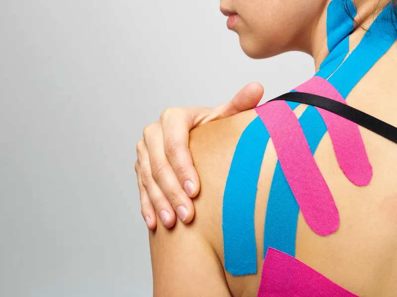 Kinesio Taping at Northern Roots Family Spinal Care in Clear Lake