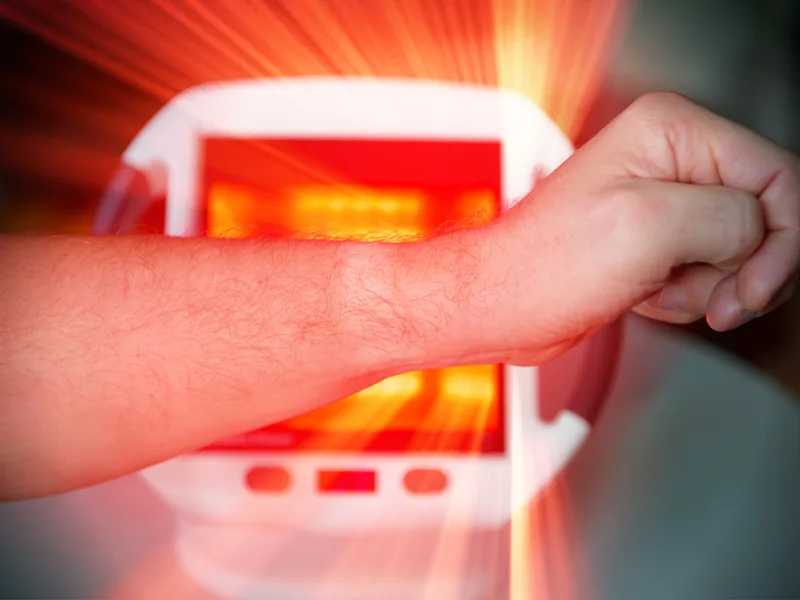 Light Therapy at Northern Roots Family Spinal Care in Clear Lake