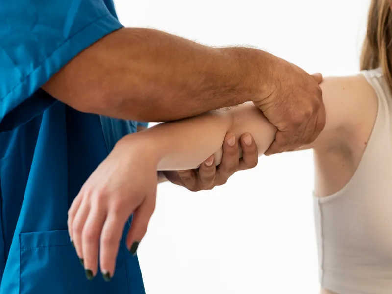Chiropractic care for elbow pain at Northern Roots Family Spinal Care in Clear Lake